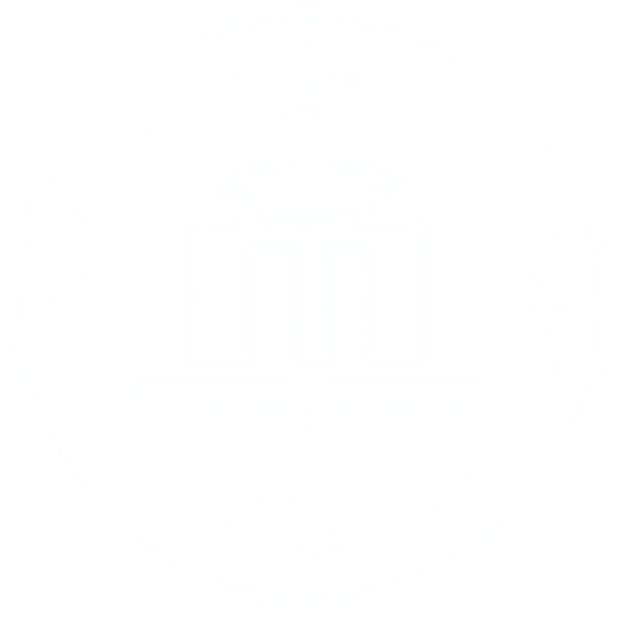 Logo khoa MKT TMU âm bản